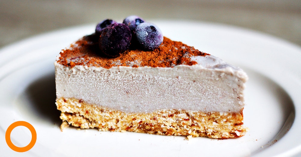 Raw vegan bananentaart - Orangefit