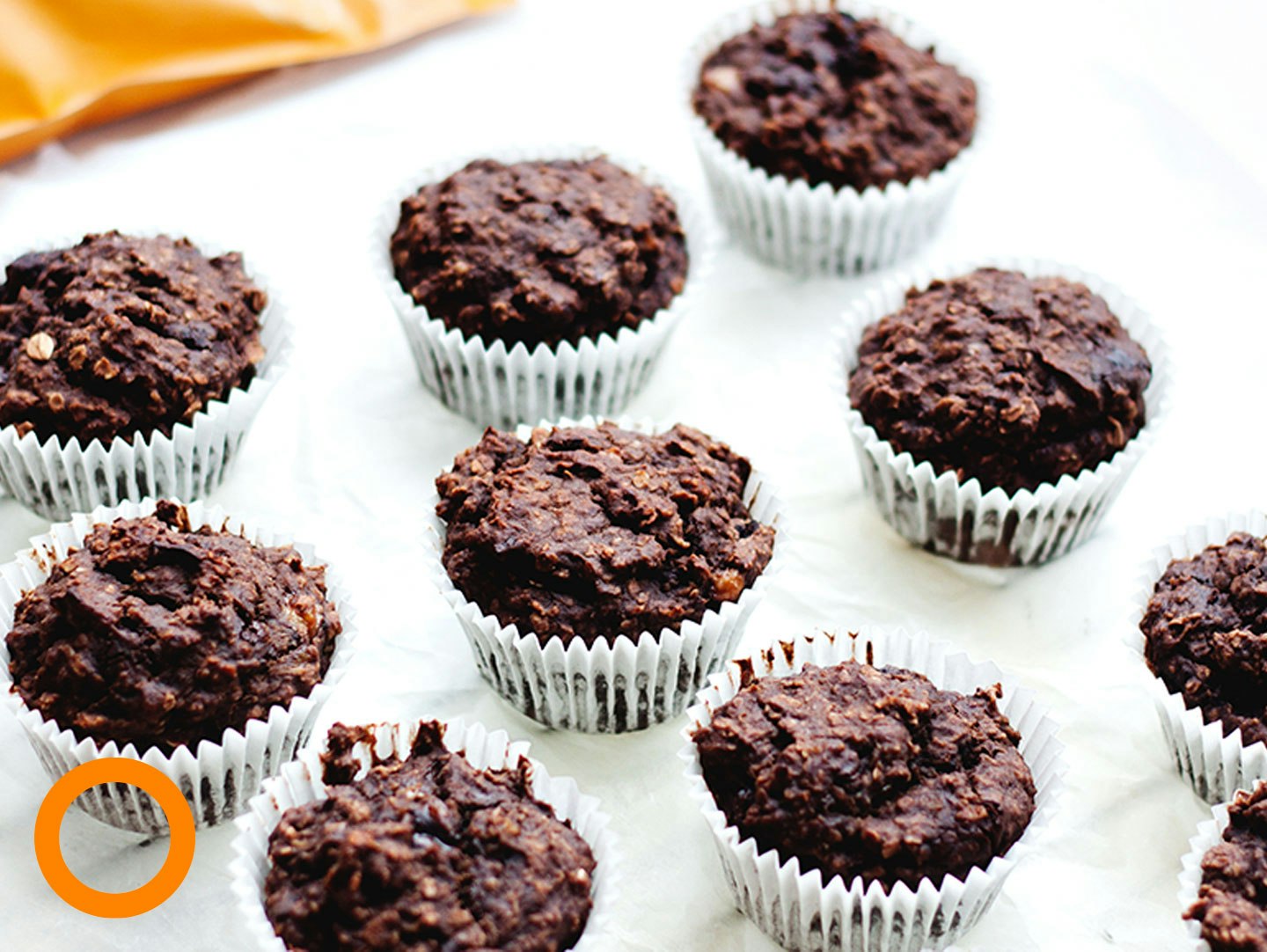 Haferflocken-Schokoladenmuffins