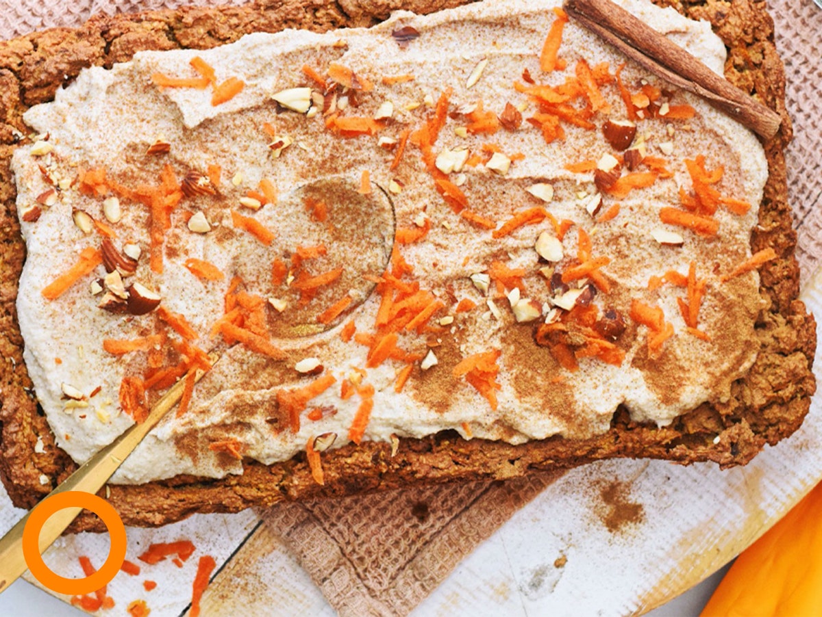 Healthy carrot cake