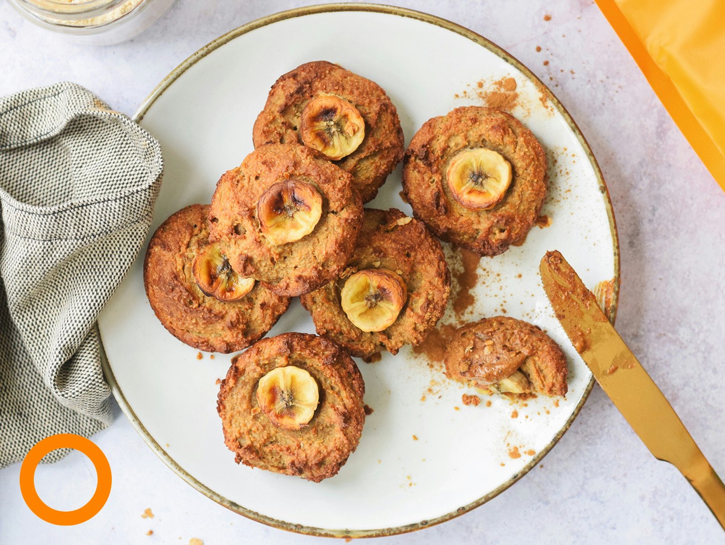 Zimt-Bananen-Muffins - Orangefit®