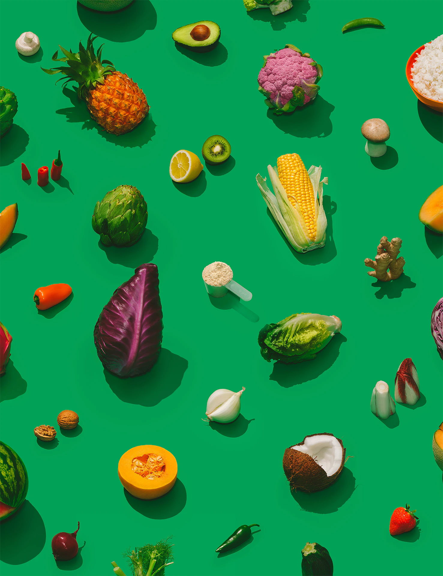 patternorangefitplant