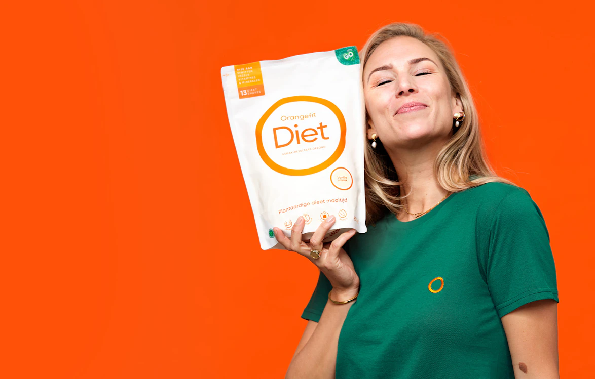 Orangefit afvalshake