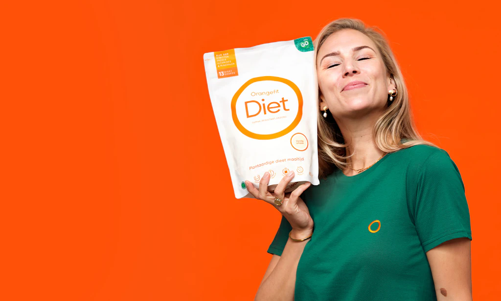 Orangefit afvalshake