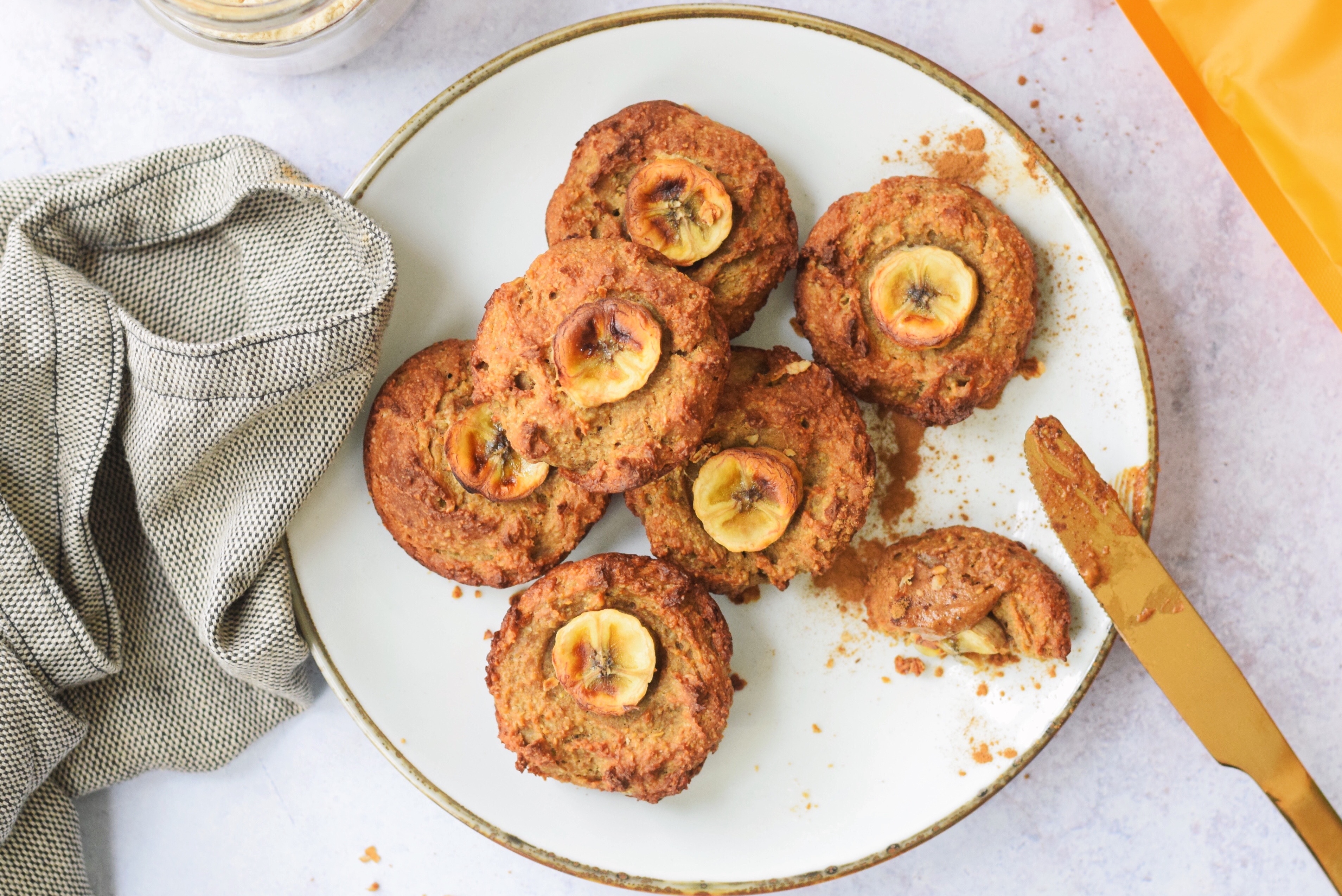 Zimt-Bananen-Muffins