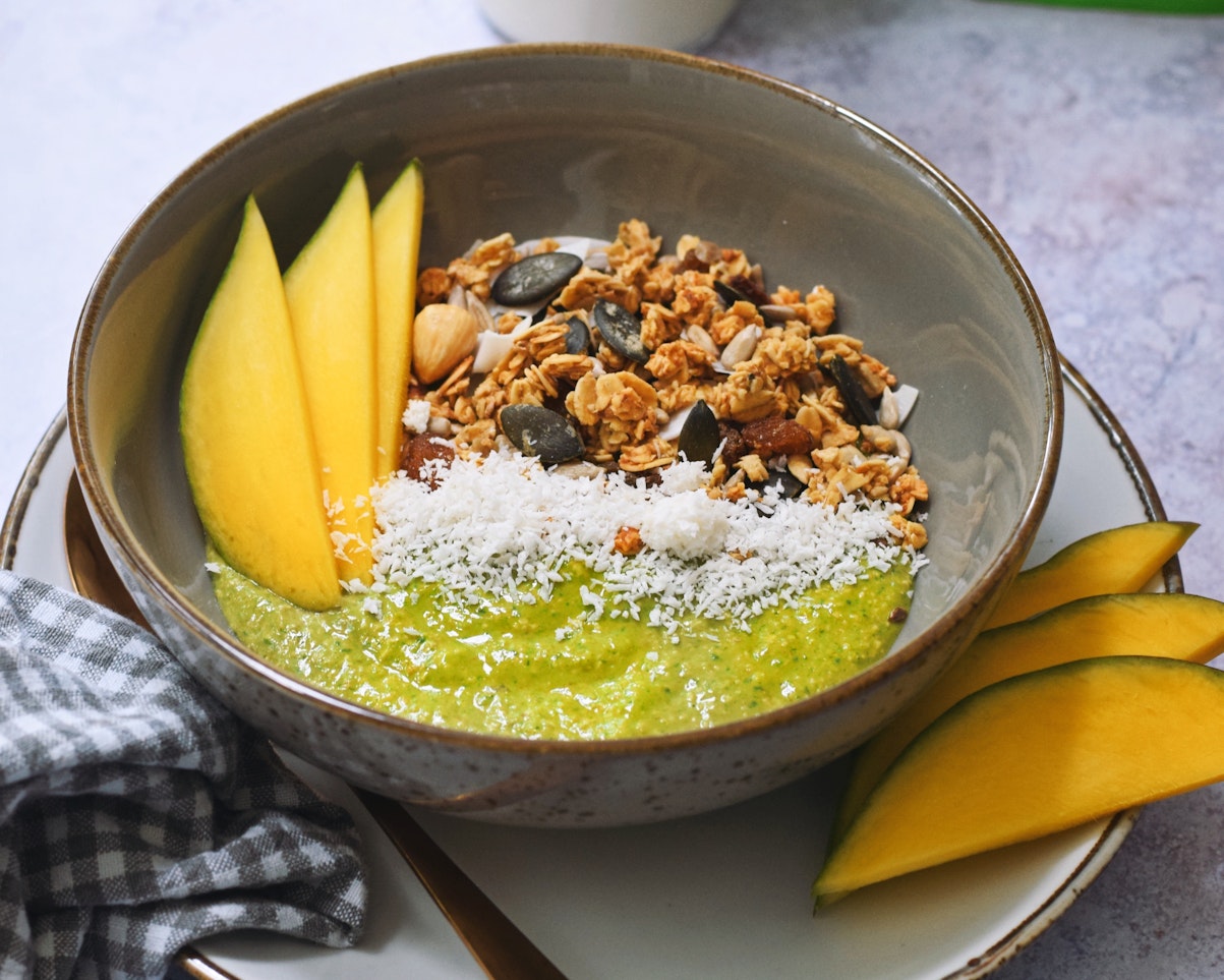 groene-smoothie-met-mango