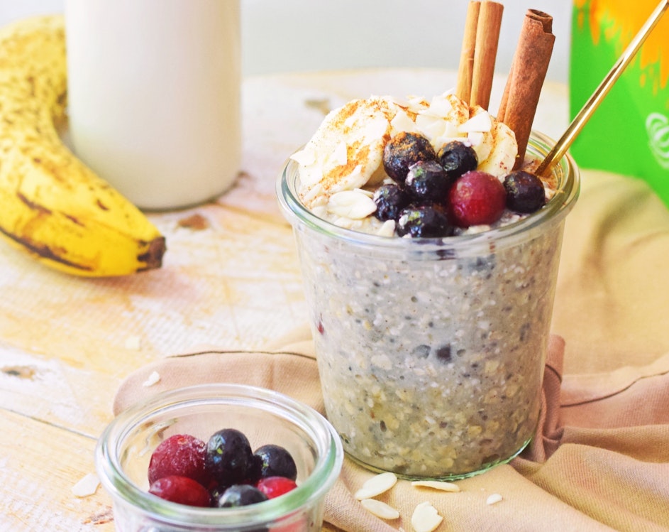 overnight-oats-met-banaan