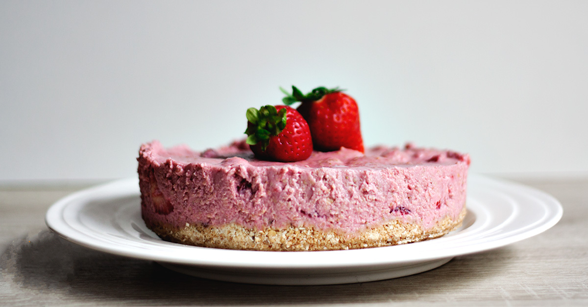 eiwitrijke-aardbeien-bavarois