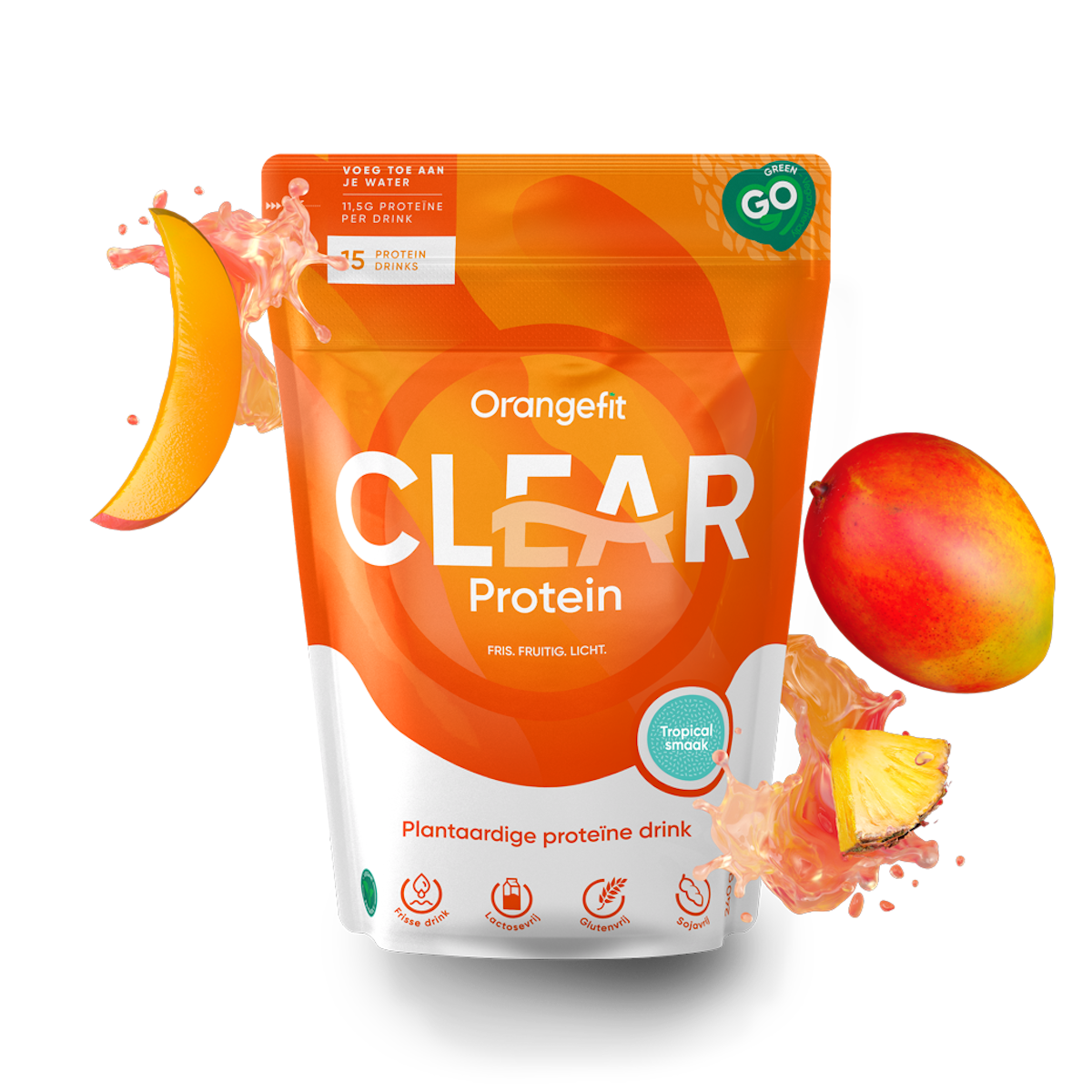 Clear Protein from Orangefit® Refreshing protein drink