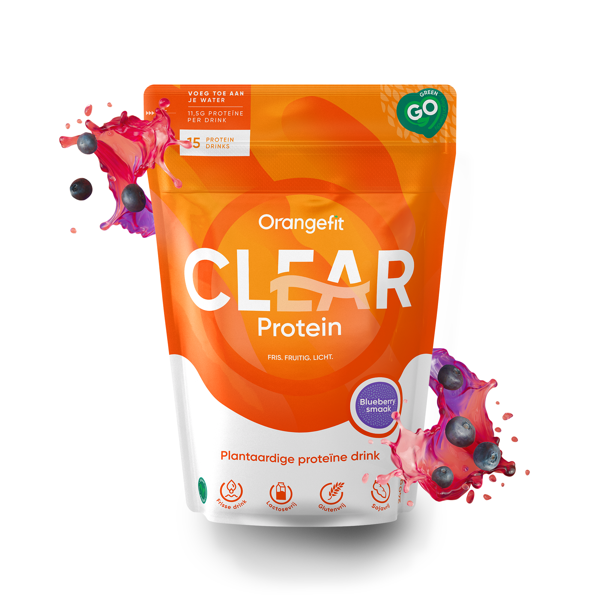 Clear Protein Van Orangefit® - De Friste Eiwit Limonade