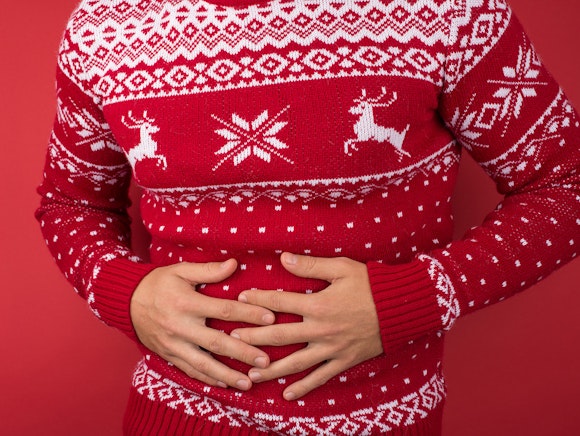 Bloated stomach during the holidays? Here's how to get rid of it