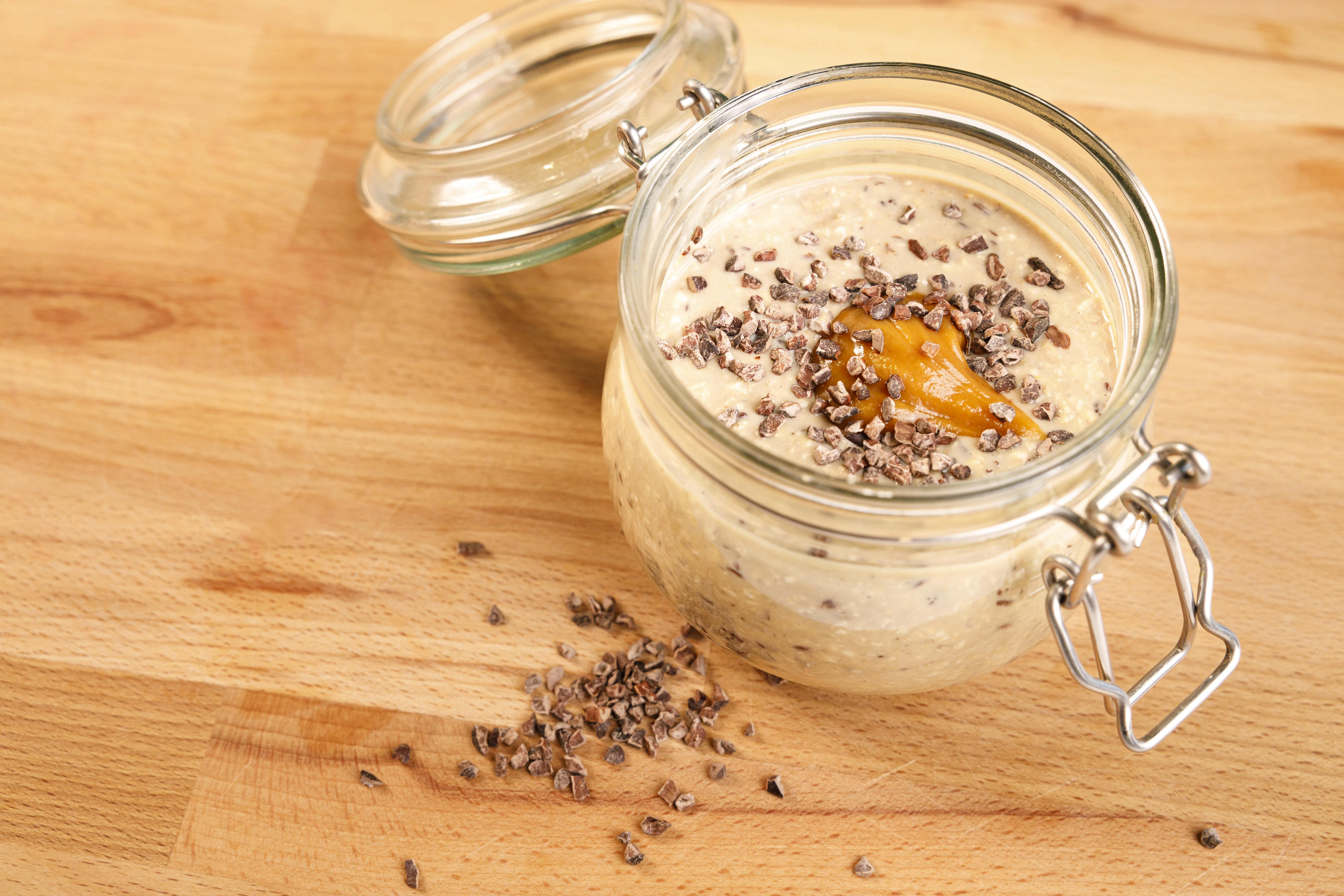 Caramel Macchiato Overnight Oats