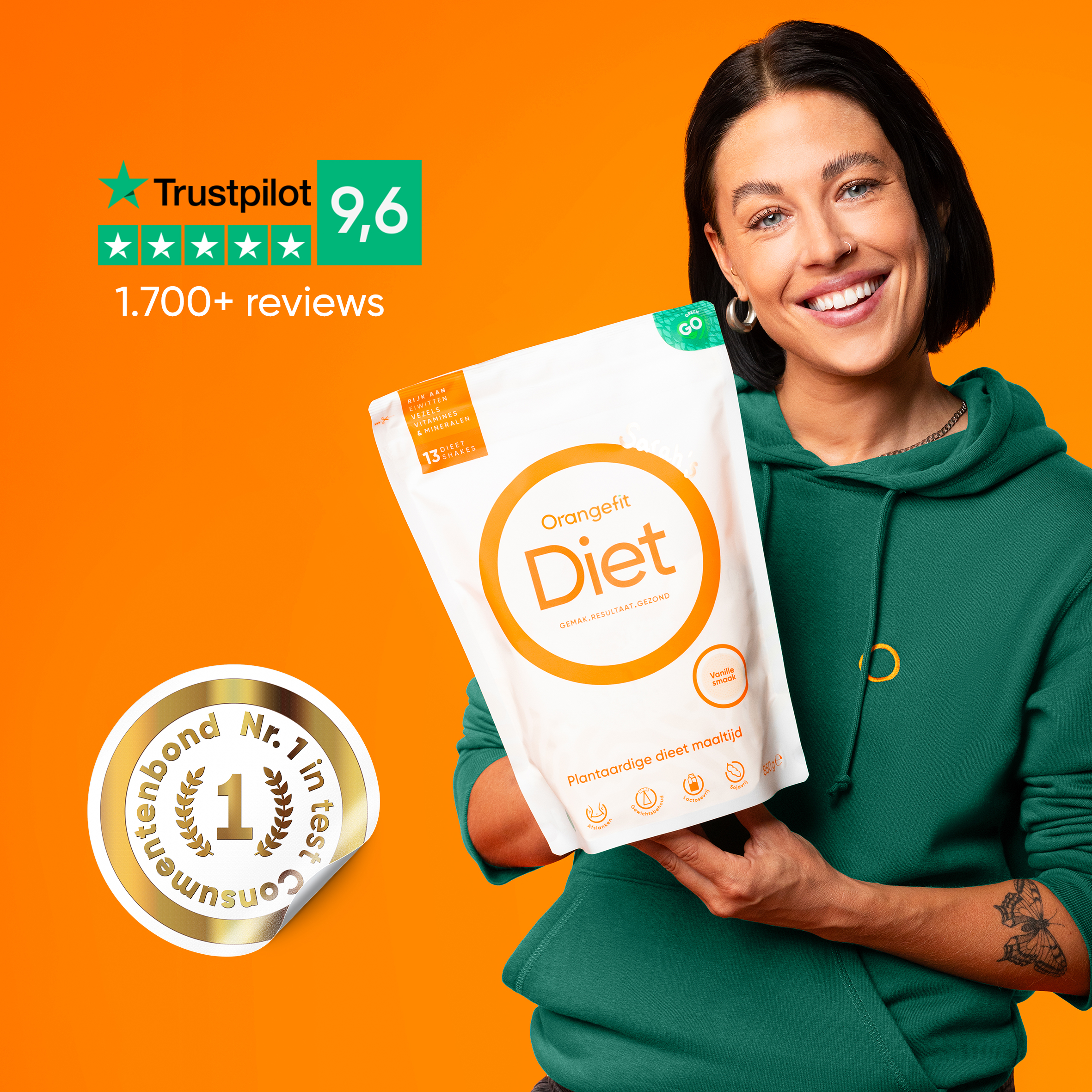 Diet Van Orangefit® - Als Beste Beoordeelde Dieet-shake