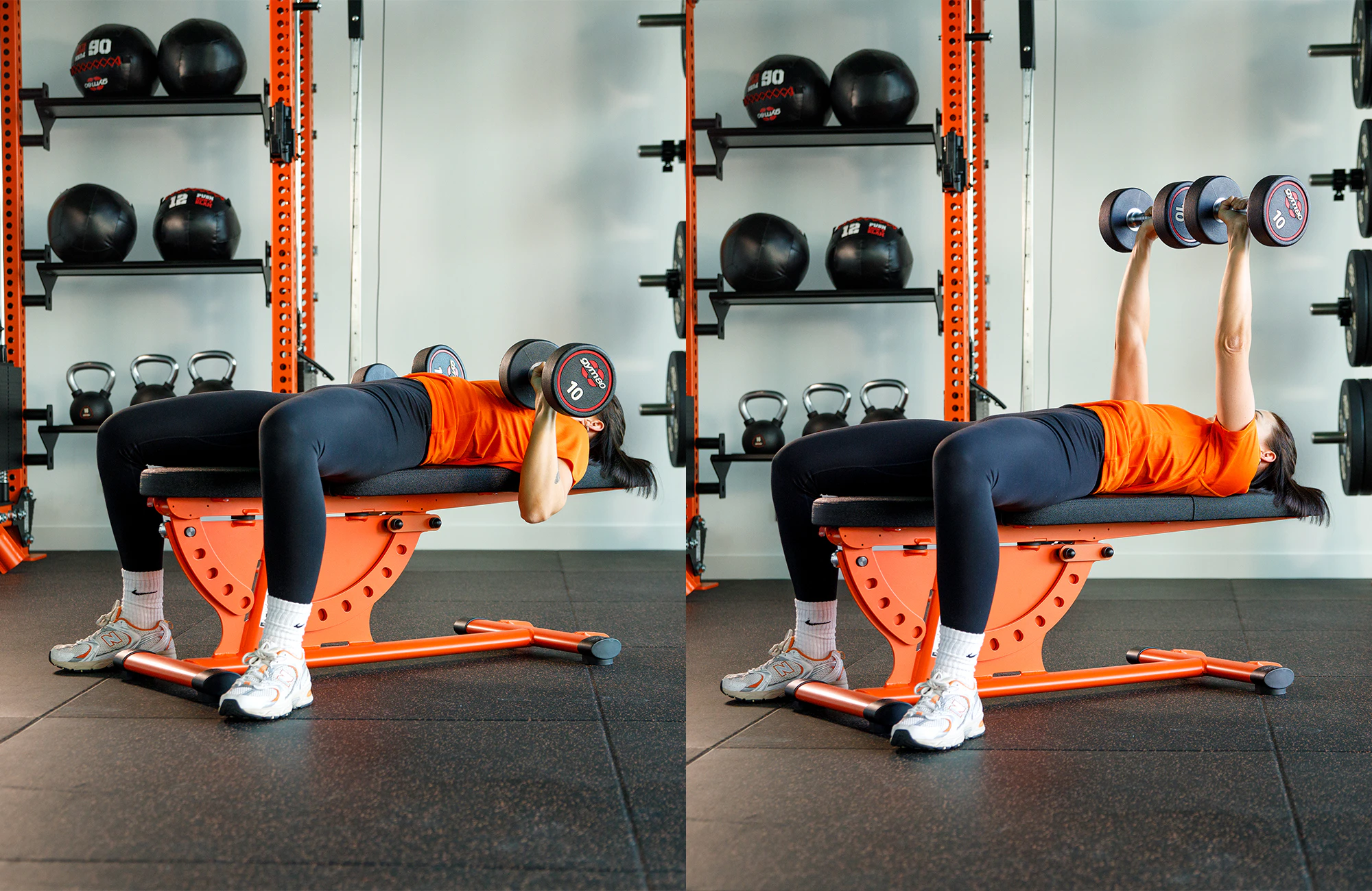 Dumbbell bench press