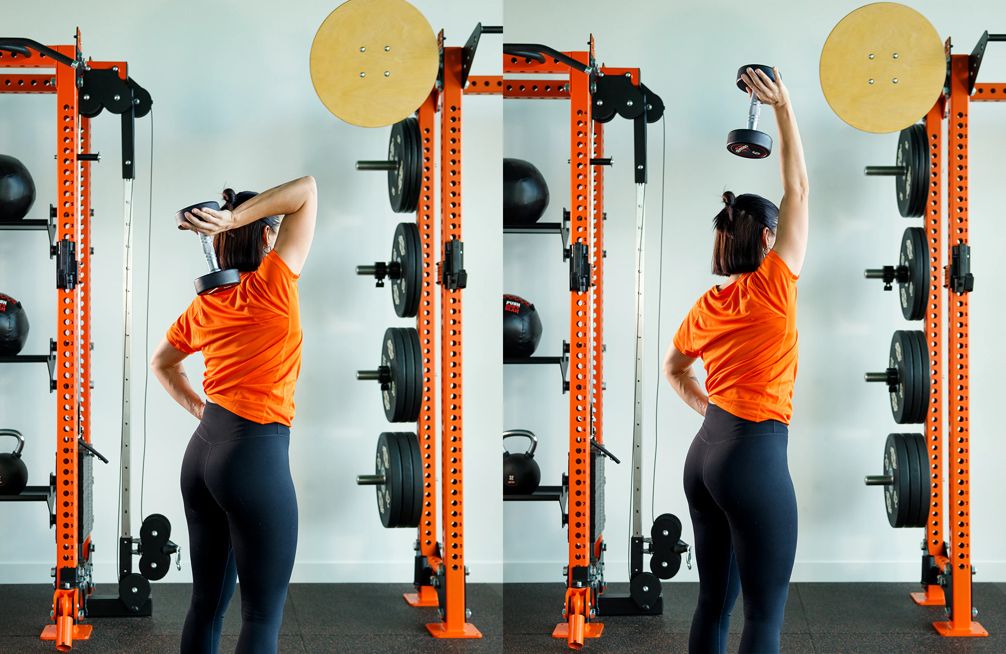 Beispeil: Single arm overhead extension