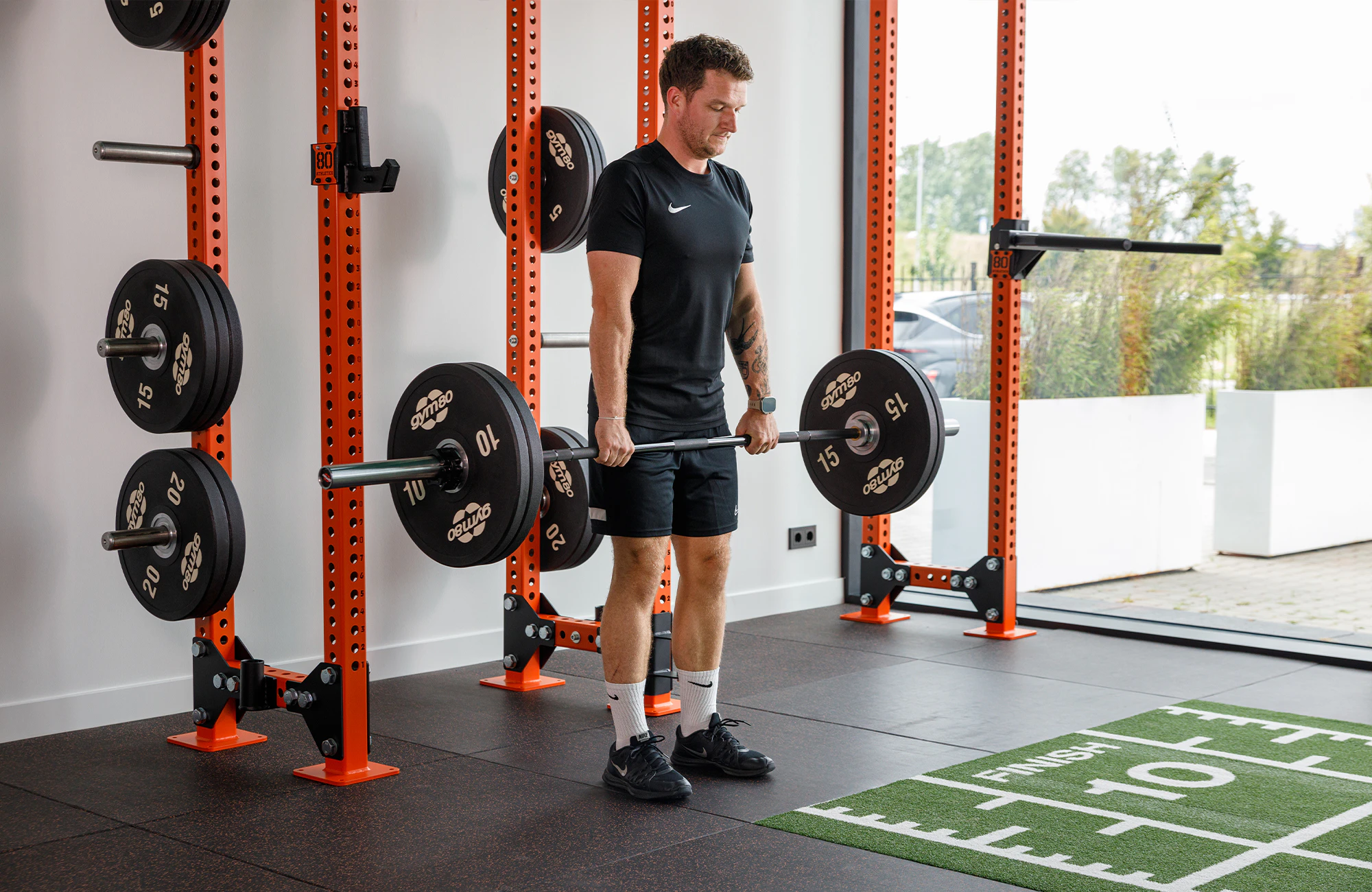 Startpositie Romanian deadlift