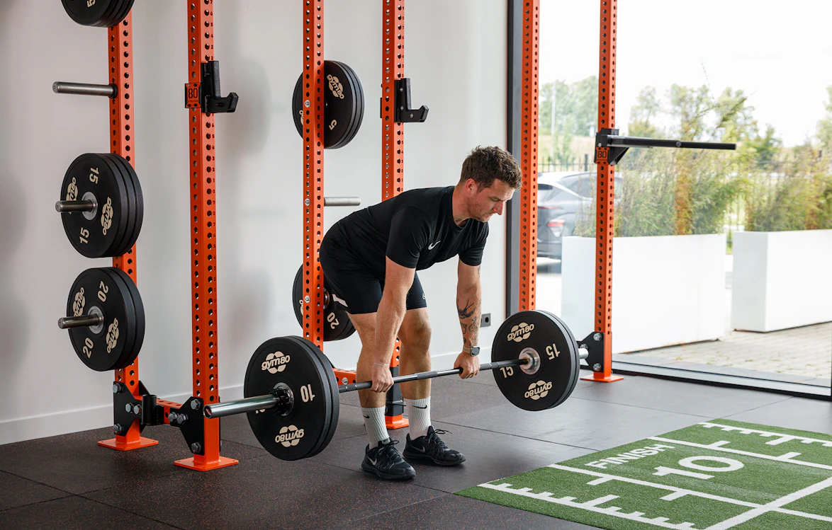 Laagste positie Romanian deadlift